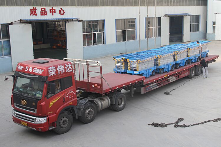 济南金美特升降机械有限公司发货